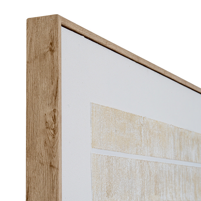 Sola Textured Line Canvas in frame