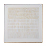 Sola Textured Line Canvas in frame