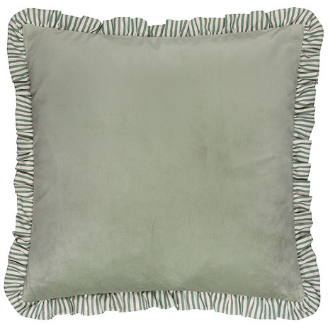 Solene ruffle feather cushion product image 1