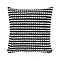 Stab Stitch Cushion black image 3