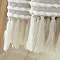 Stab Stitch Throw Natural Texture