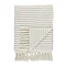 Stab Stitch Throw Natural Shape