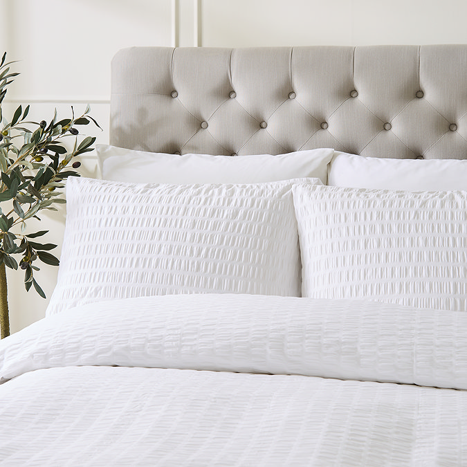 Stamford Duvet Cover Set - White carousel image