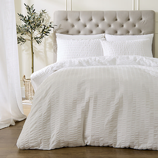 Stamford Duvet Cover Set - White main image
