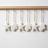 Star & Mitten porcelain onaments