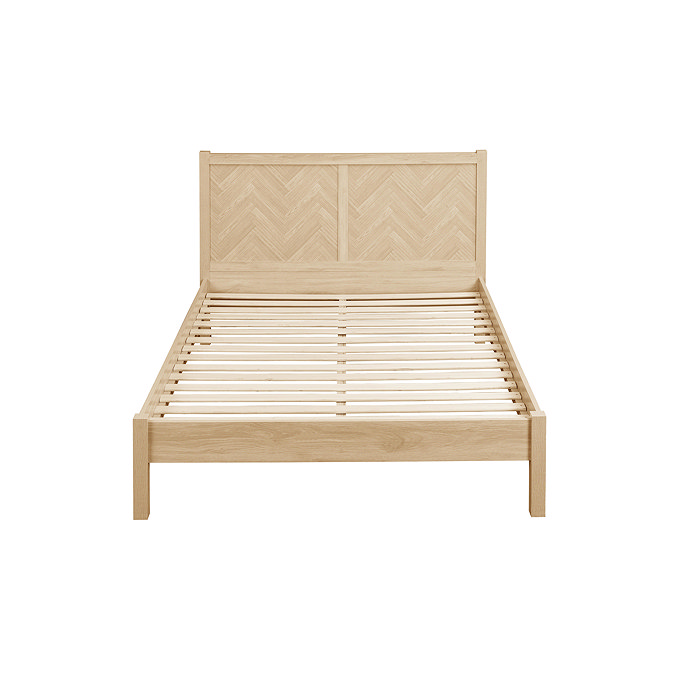 Stockholm Wooden Bed - Light Oak carousel image