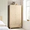 Stockholm Wooden Wardrobe - Light Oak main image