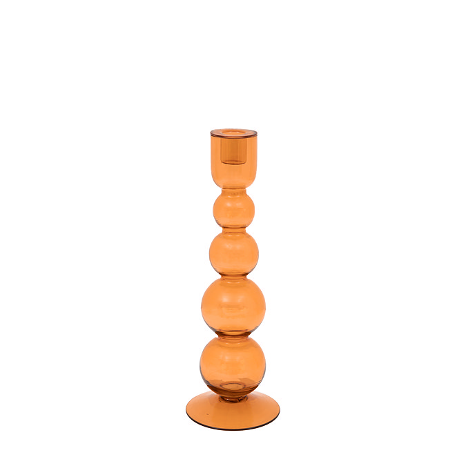 Sunniva Glass Taper Candlestick holder