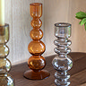 Sunniva Glass Taper Candlestick holder