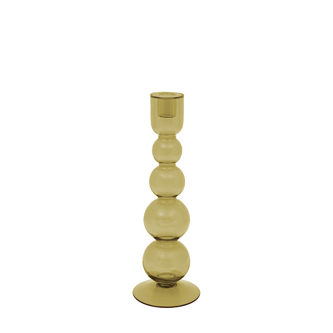 Sunniva Glass Taper Candlestick