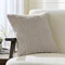 Super Soft Embossed Faux Fur Cushion - Tan main image