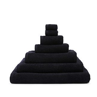 supersoft black towel bundle