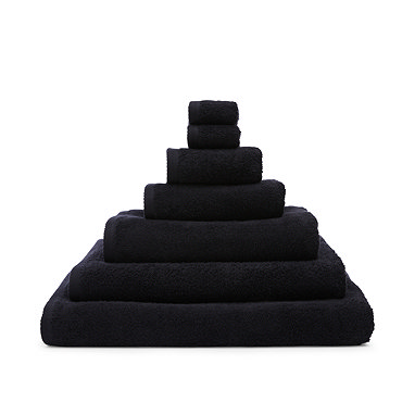 supersoft black towel bundle 