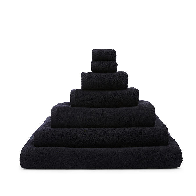 Supersoft Towels in black image 