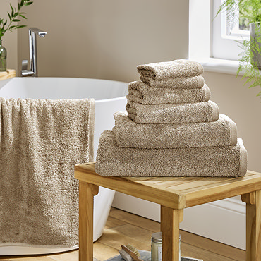 Supersoft Towels in Linen image 