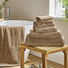 Supersoft Towels in mocha image 