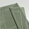 Supreme Bay Leaf Green Bath Mat Close Up