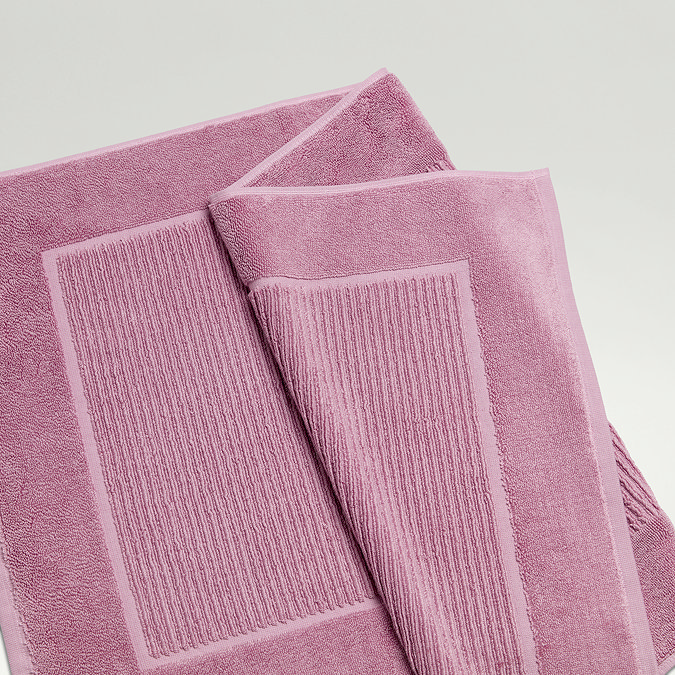 Supreme Pink Bath Mat Close Up