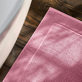 Supreme Blush Pink Bath Mat