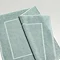 Supreme Mineral Blue Bath Mat Close Up