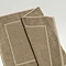 Supreme Mocha Bath Mat Close Up