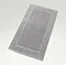 Supreme Silver Bath Mat Shape