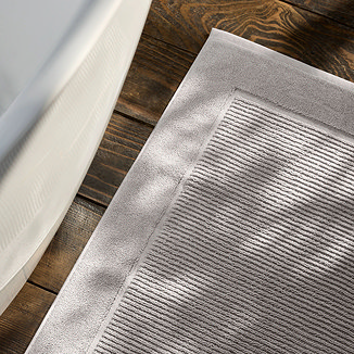 Supreme Silver Bath Mat