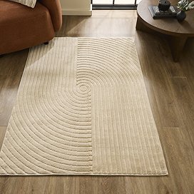 Sydney 3D Effect Rug - Natural main image