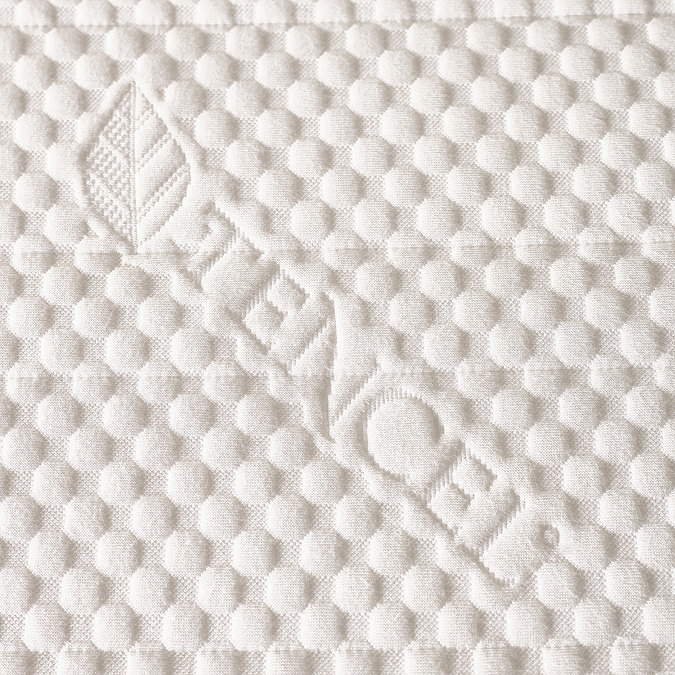 close up swatch image of pocket sprung mattress