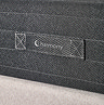 image of side of mattress handle stitched with the word 'harmony'