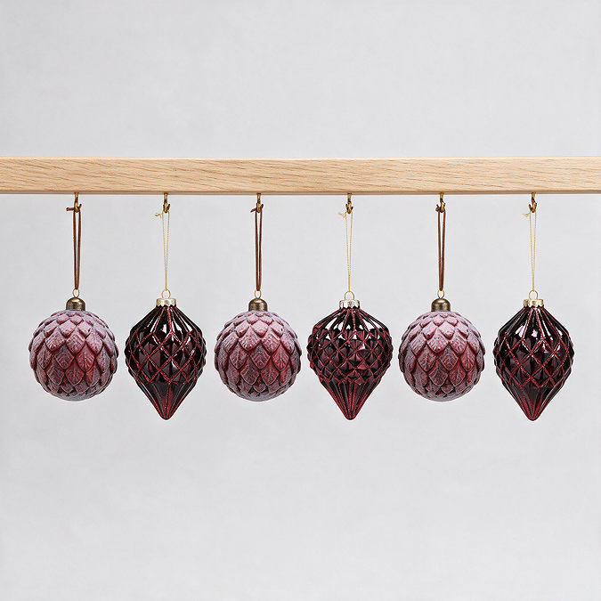 Tabitha set of 6 bauble