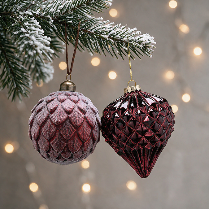 Tabitha set of 6 bauble