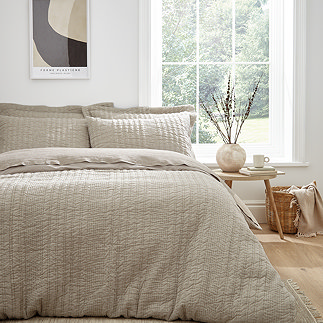 Tamba Jersey Natural Stripe Duvet