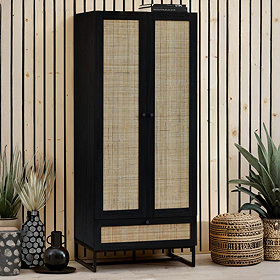 taunton Wardrobe black main