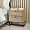 Taunton Bedside Oak Main