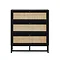 Taunton 3 Drawer Black Front