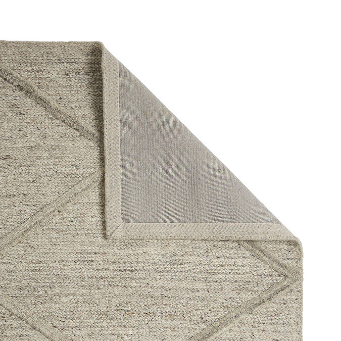 Taylor Hand Tufted Geo Wool Rug - Natural carousel image