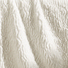 textured wave faux fur throw image
