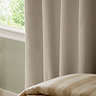 The Ultimate Blackout Eyelet Curtains in Ecru over a window image