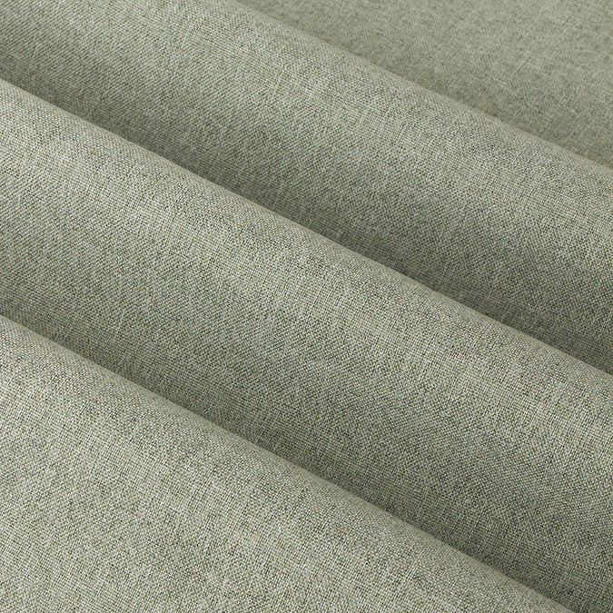 The Ultimate Blackout Eyelet Curtains in Sage close up texture image