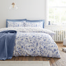 thea floral Duvet cover set in blue image 1