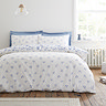 thea floral Duvet cover set in blue image 3