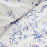 thea floral Duvet cover set close up in blue image 5