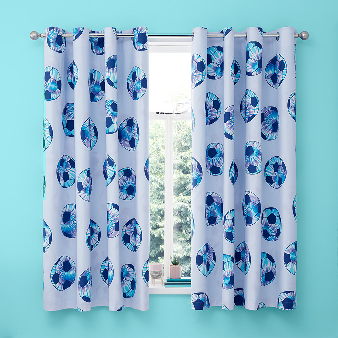 Tie Dye Eyelet Curtains images