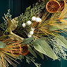Tiffany Wreath with orange slices