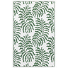 Tocorico outdoor rug in green and white on the floor image 4 
