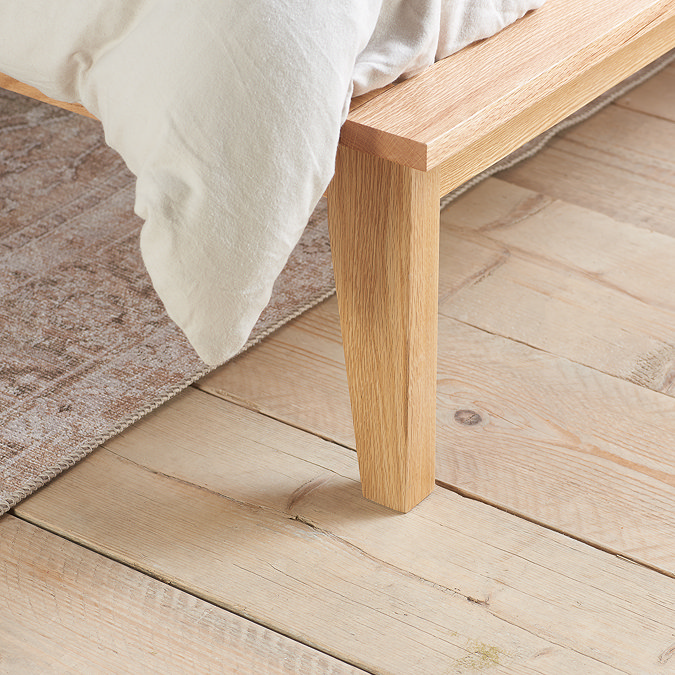Toulouse Wooden Bed - Oak carousel image