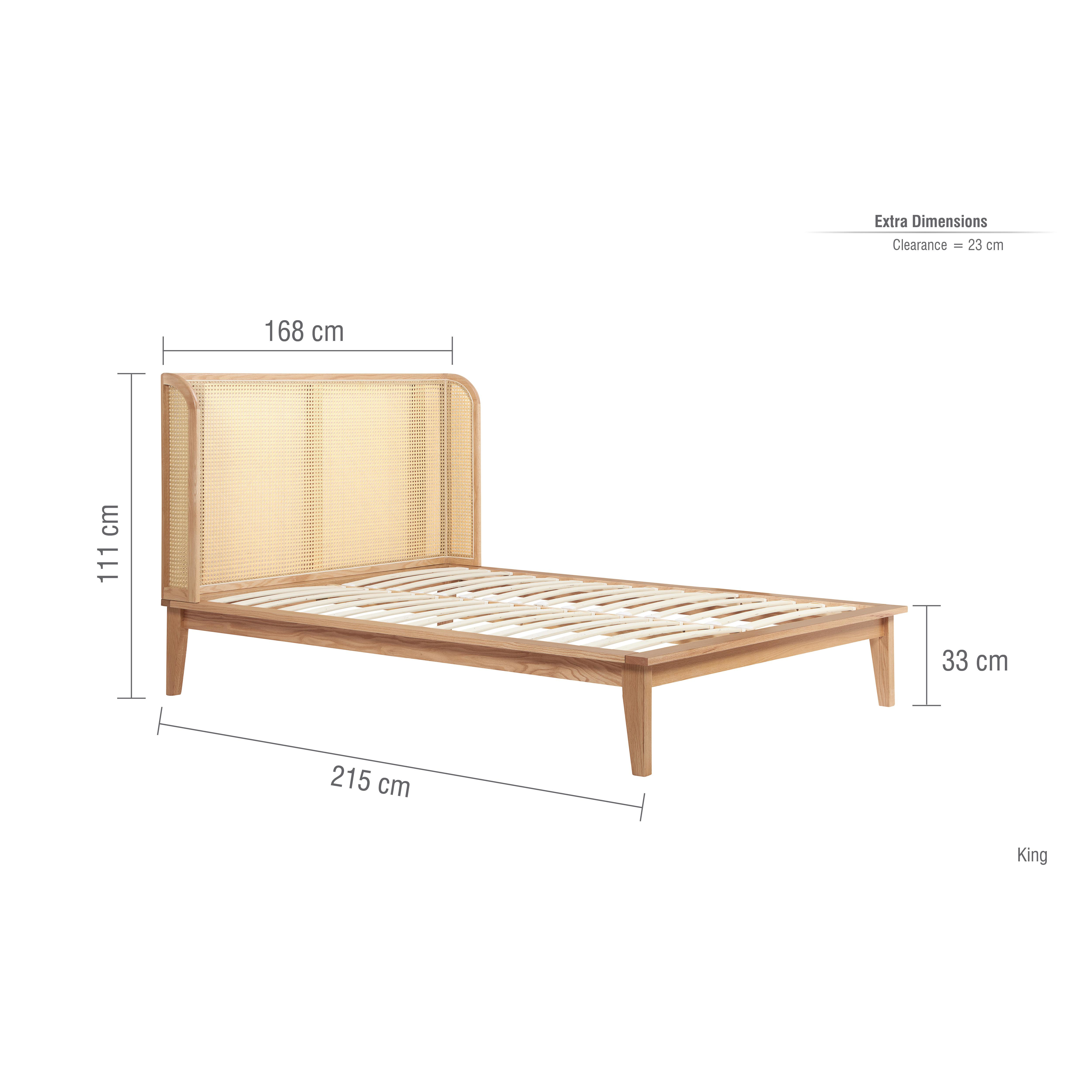 King Size dimensions image