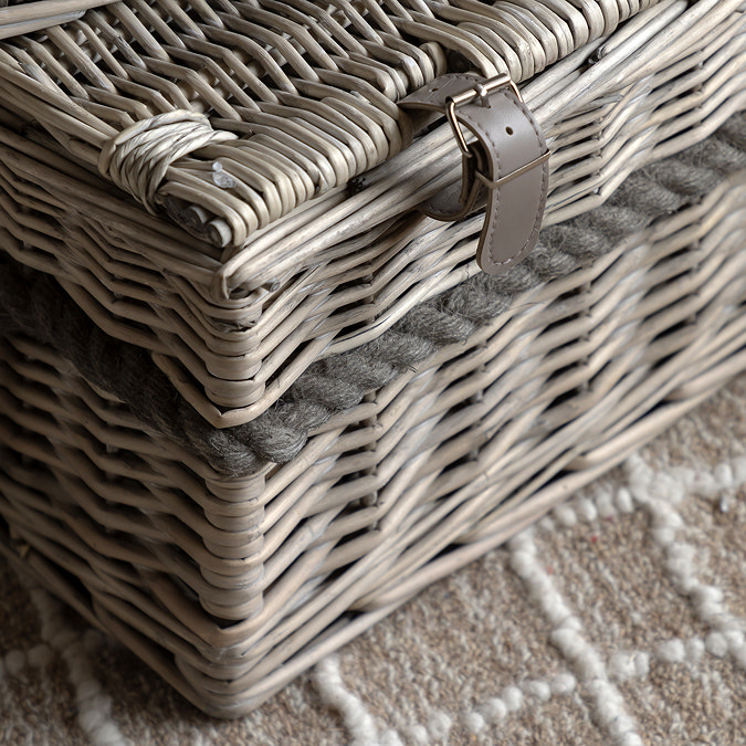 Tova Lidded set of 2 baskets