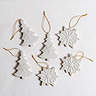 tree and snowflake porcelain